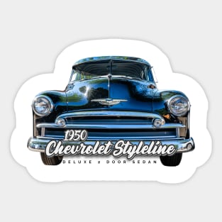 1950 Chevrolet Styleline Deluxe 2 Door Sedan Sticker